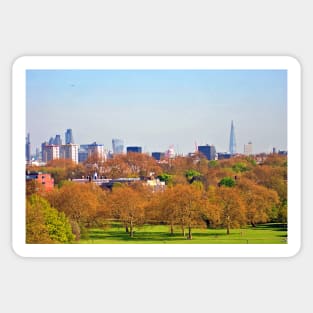 London Skyline Cityscape Primrose Hill Sticker